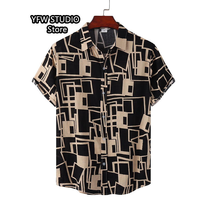 Herren Hawaiian Bedrucktes Vin – Vintage Hawaiian Floral Shirt Bewertung und Preis