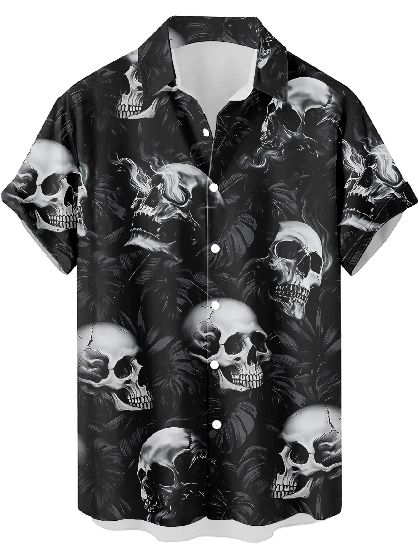 Vintage Horror Totenkopf-Hawai – Vintage Hawaiian Floral Shirt Bewertung und Preis