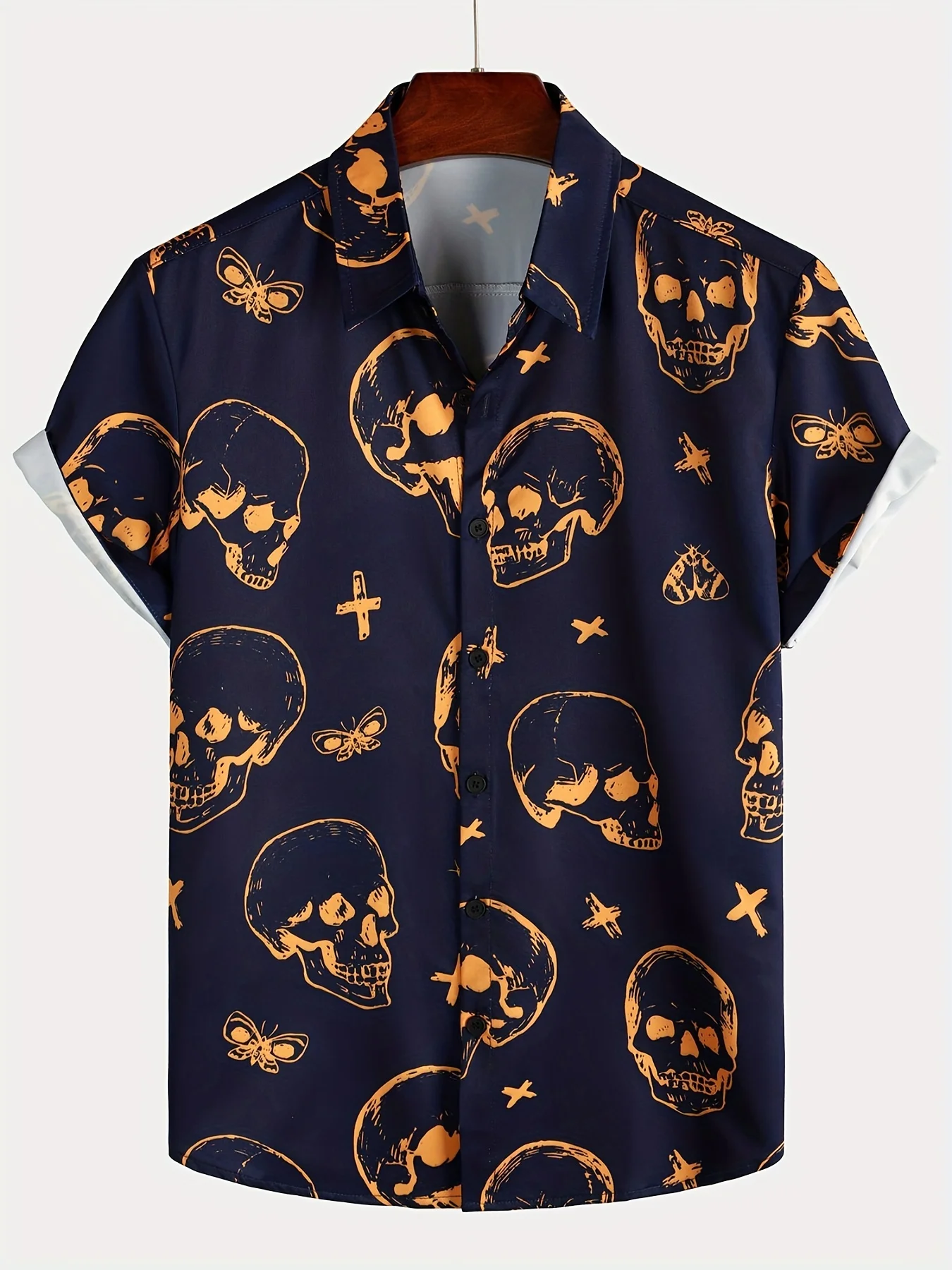 Vintage Horror Totenkopf-Hawai – Vintage Hawaiian Floral Shirt Bewertung und Preis