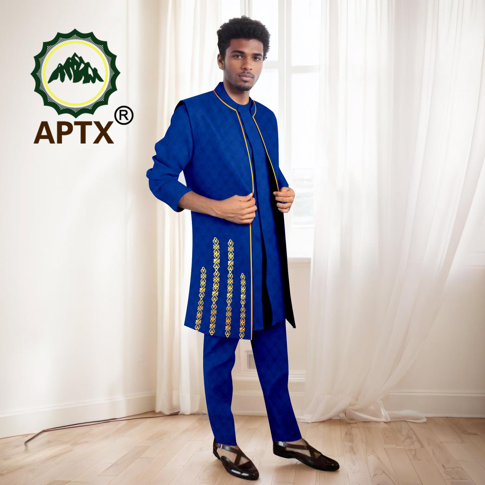 Afrikanische Herrenanzüge, hoc – Mandarin Collar Formal Shirt Slim Fit Bewertung und Preis