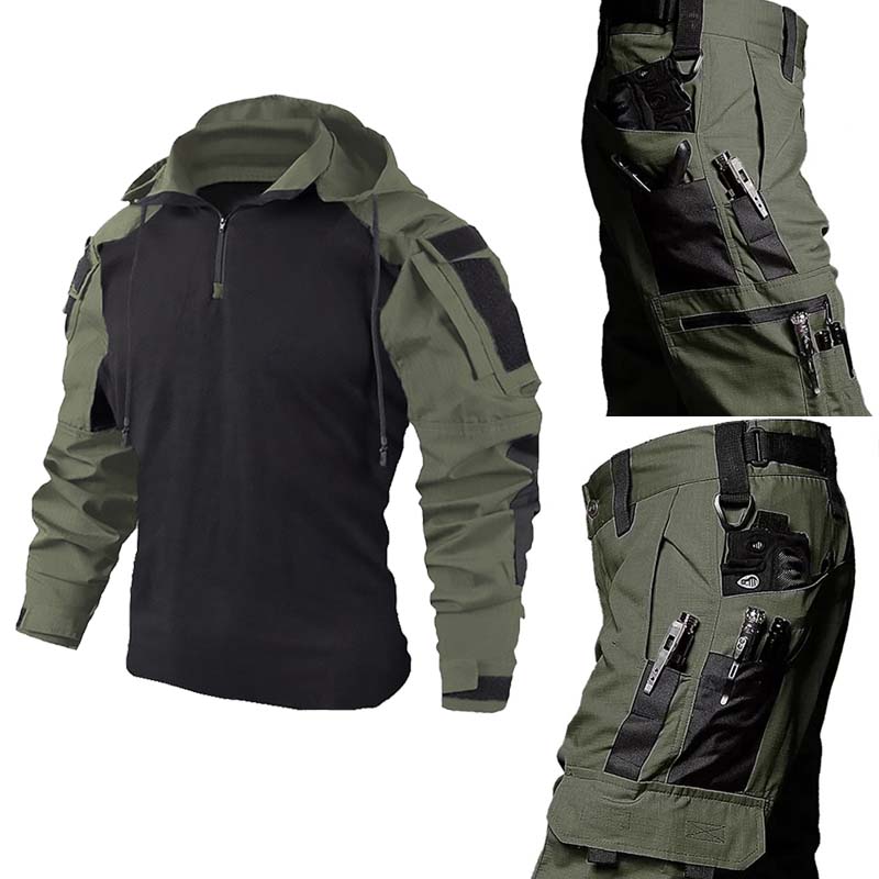 Taktisches Uniform-Set, Militä – Tactical Military Shirt Cargo Bewertung und Preis